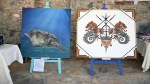Tahtakuşlar’da 35. Yıl Sanat Buluşması: Uluslararası Karma Sergi Açıldı