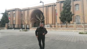 Tarihçi Rıdvan Şükür, Tahran’da İran milli müzesini inceledi