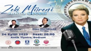 Zeki Müren, Bodrum ve Bursa’da Anılacak