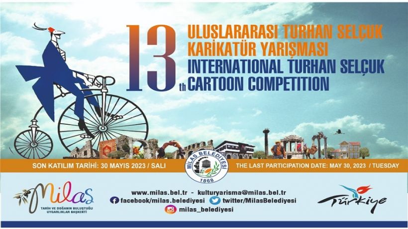 Turhan Selçuk Karikatür Yarışması’nda son gün 30 Mayıs