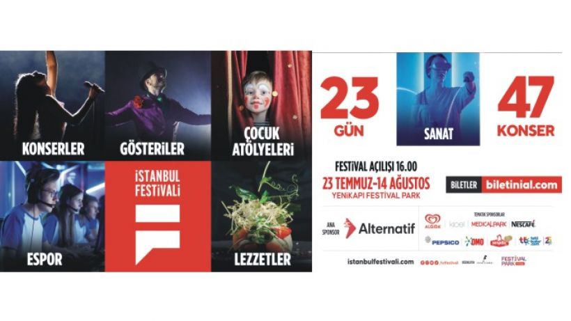 Türkiye’nin en kapsamlı Festivali ‘İstanbul Festivali’ başlıyor