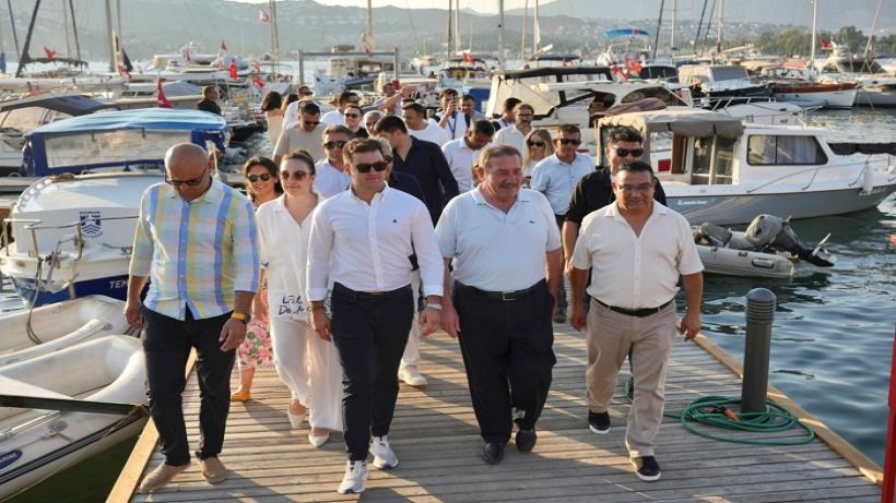 Bodrum'da, Yüzer Deniz Suyu Arıtma Platformu tanıtıldı