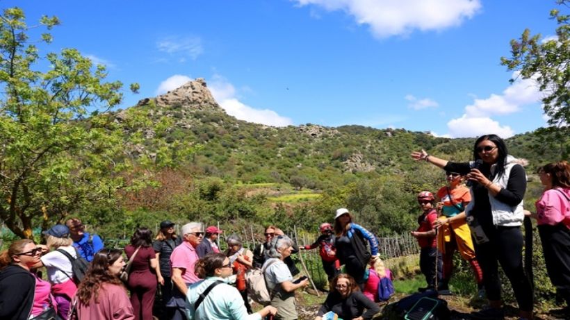 Bodrum'un "Kültür ve Doğa Yürüyüşü”, Kavakderesi Dedeler'de gerçekleşti