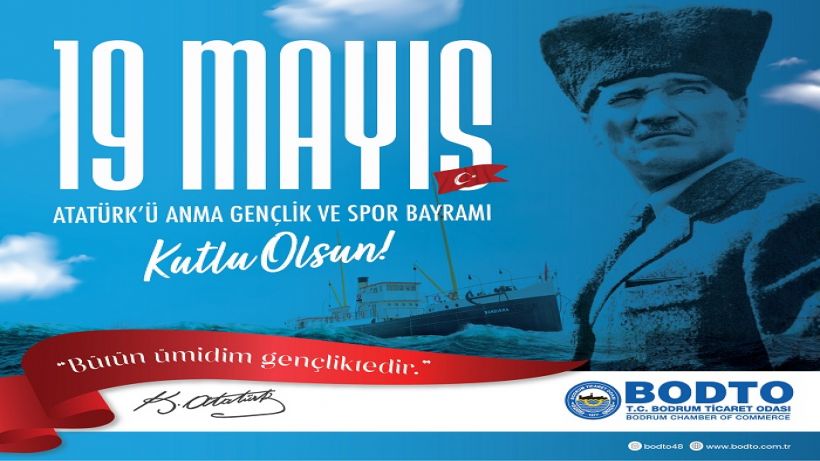 BODTO Başkan Kocadon'dan 19 Mayıs Mesajı