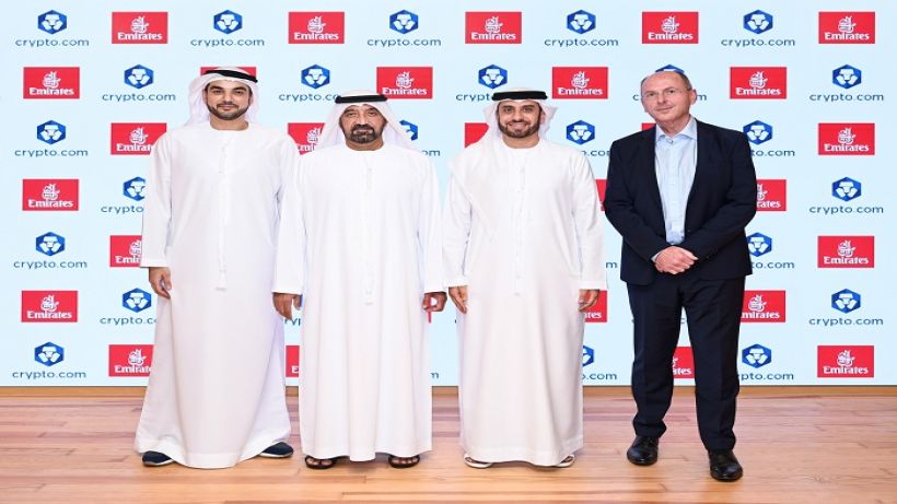 Emirates, Crypto.com ile bir Mutabakat Anlaşması