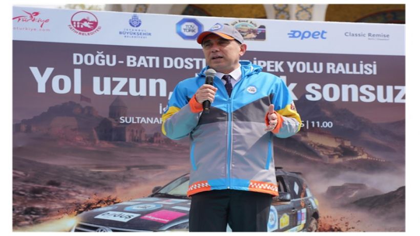 İpek Yolu Rallisi’nin Türkiye etabı, Sultanahmet'te törenle başladı