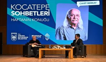 Kocatepe Sohbetleri konuğu, Cahit Berkay