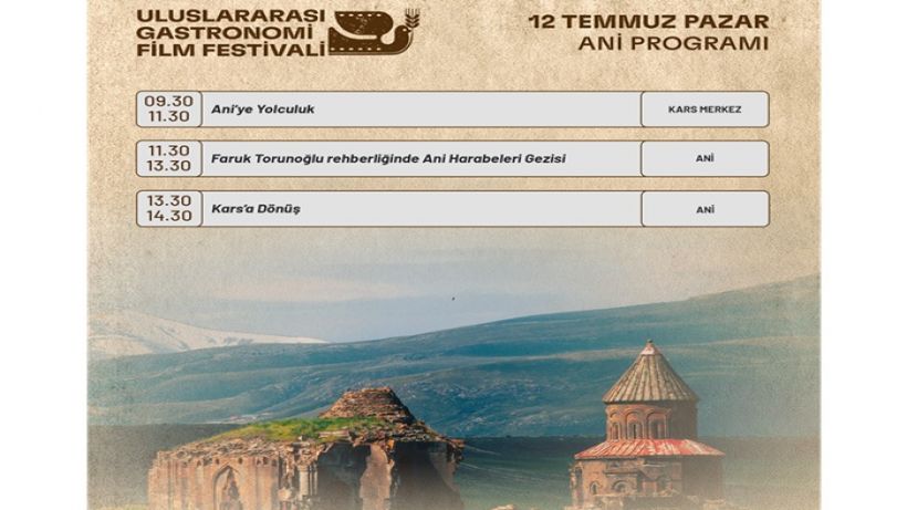 Uluslararası Gastronomi Film Festivali’nin Kars Programı Açıklandı!